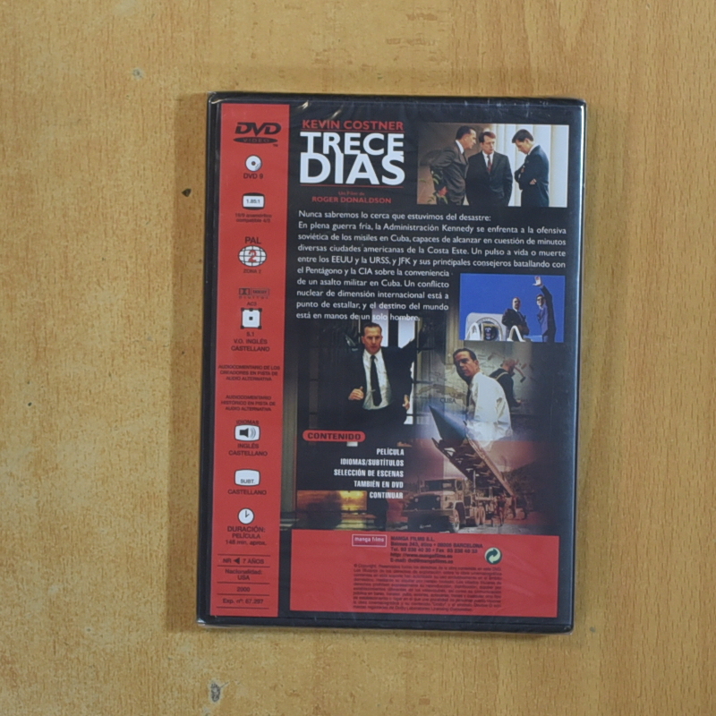 TRECE DIAS - DVD