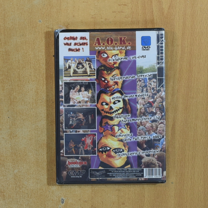 AOK 20 LITER SACKSUPPE - DVD