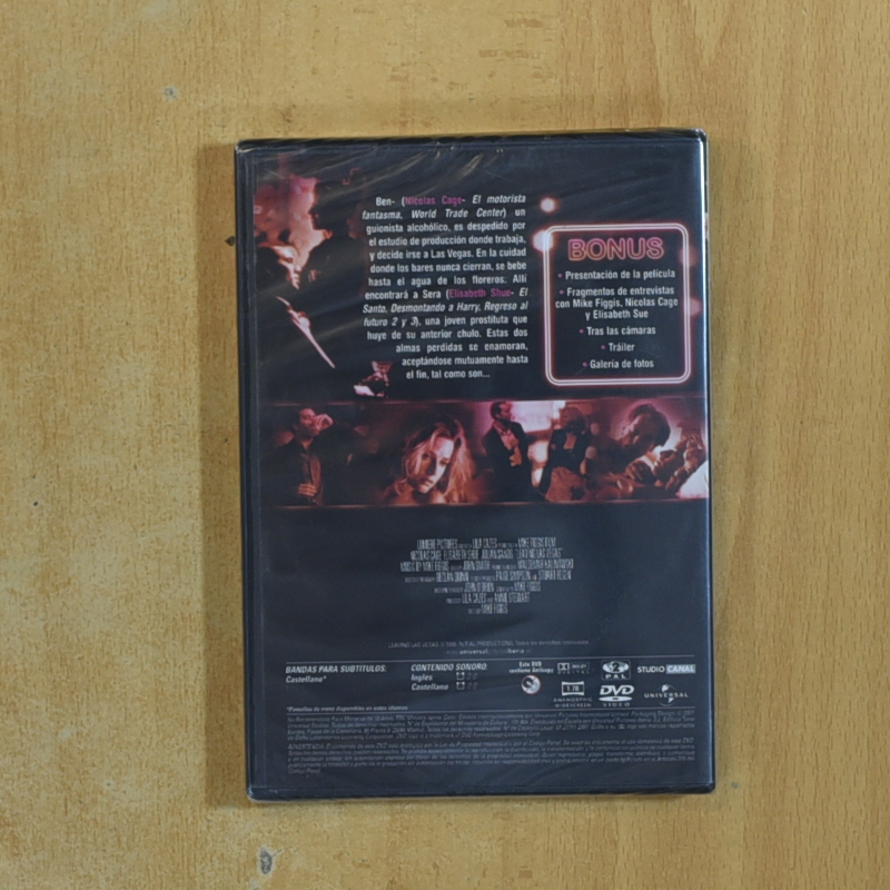 LEAVING LAS VEGAS - DVD