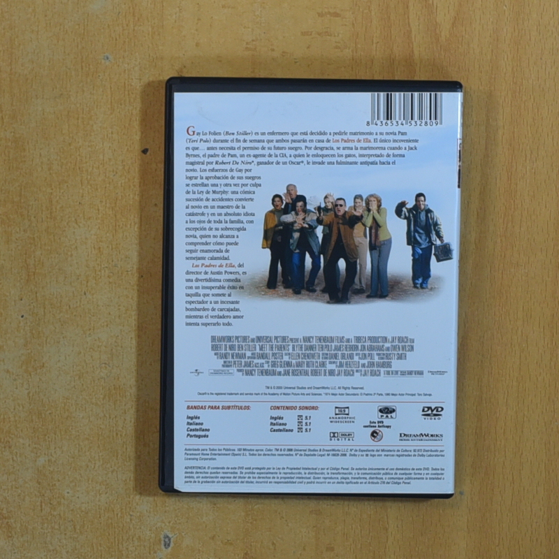 LOS PADRES DE ELLA - DVD