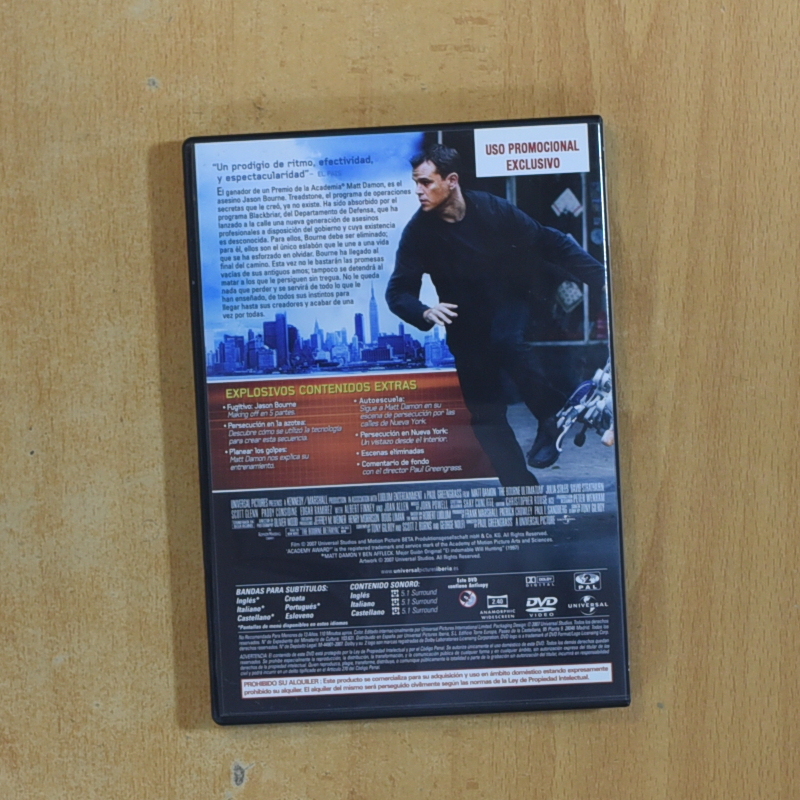 EL ULTIMATUM DE BOURNE - DVD
