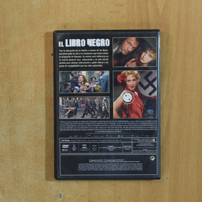 EL LIBRO NEGRO - DVD