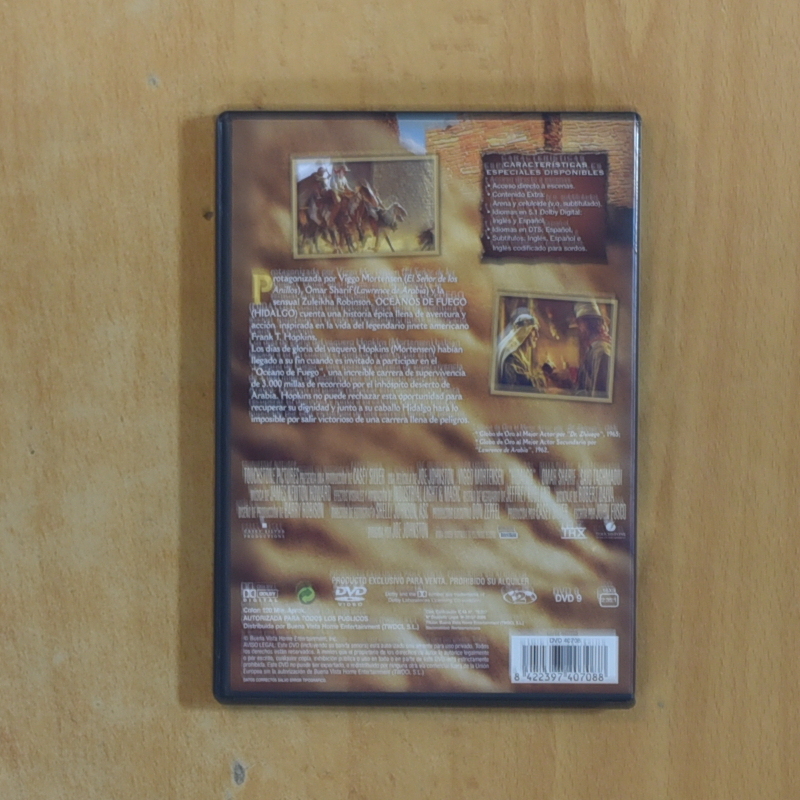 OCEANOS DE FUEGO - DVD