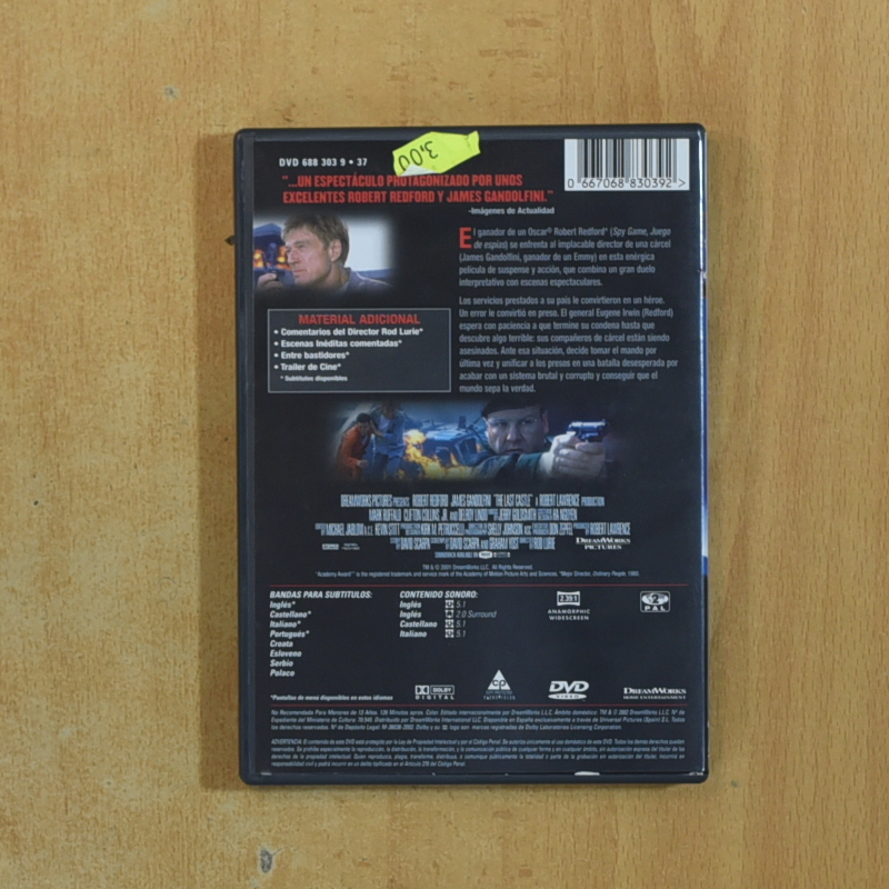 LA ULTIMA FORTALEZA - DVD