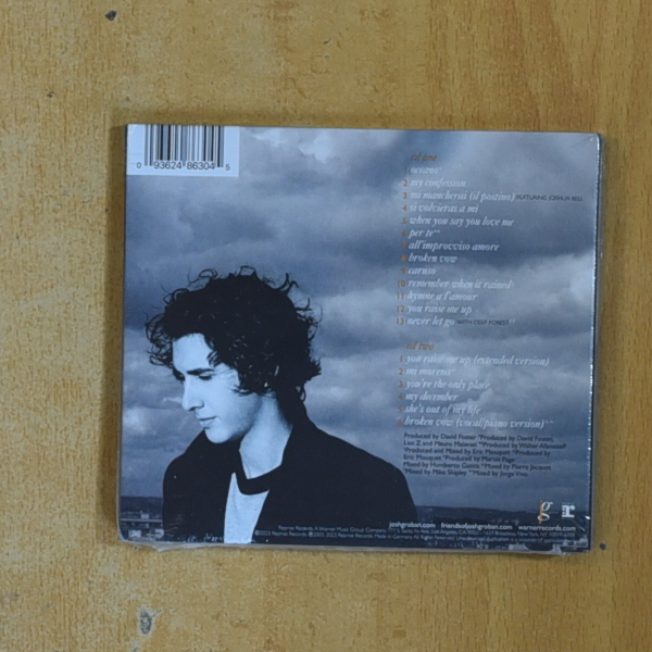 JOSH GROBAN - CLOSER - CD
