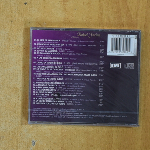 RAFAEL FARINA - ANTOLOGIA 5 - CD