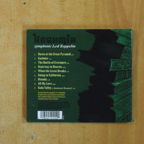 VARIOS - KASHMIR SYMPHONIC LED ZEPPELIN - CD