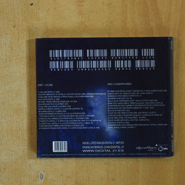 DIGITAL 21 - OUTSIDER - CD