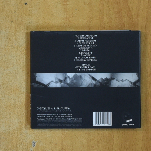 DIGITAL 21 / ANA CURRA - DIGITAL 21 / ANA CURRA - CD