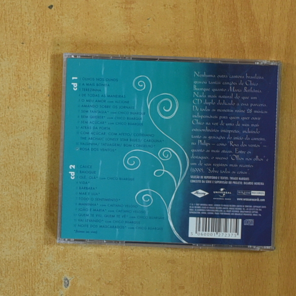 MARIA BETHANIA / CHICO BUARQUE - DE TODAS AS MANEIRAS - CD