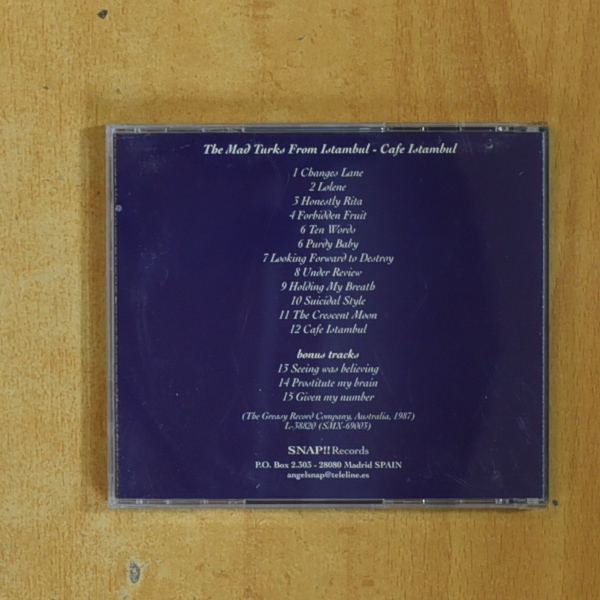 THE MAD TURKS - FROM ISTANBUL - CD
