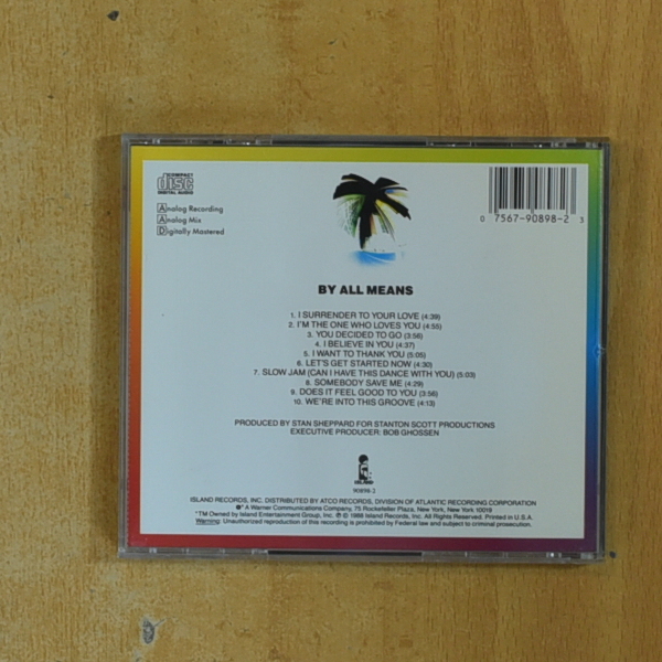 BY ALL MEANS - BY ALL MEANS - CD