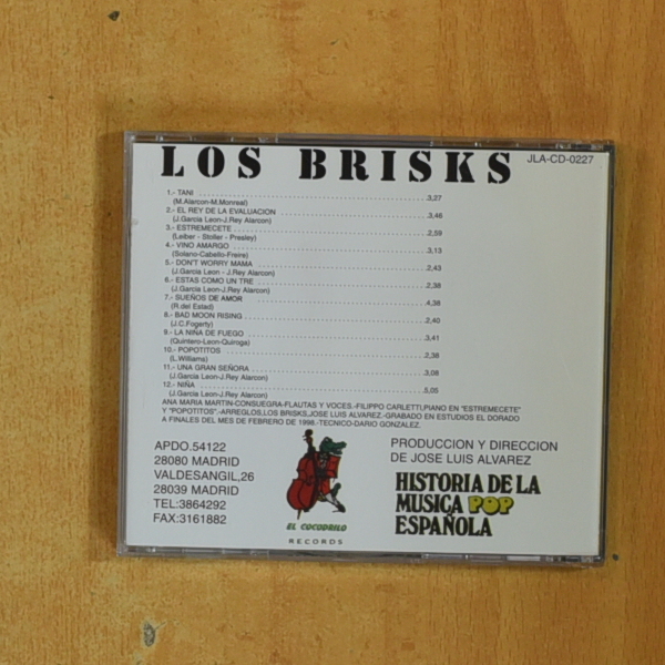 LOS BRISKS - LOS BRISKS - CD