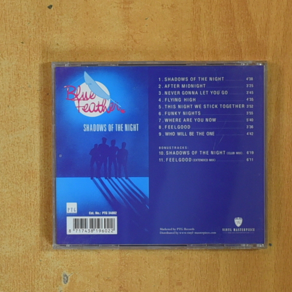 SHADOWS OF THE NIGHT - BLUE FEATHER - CD