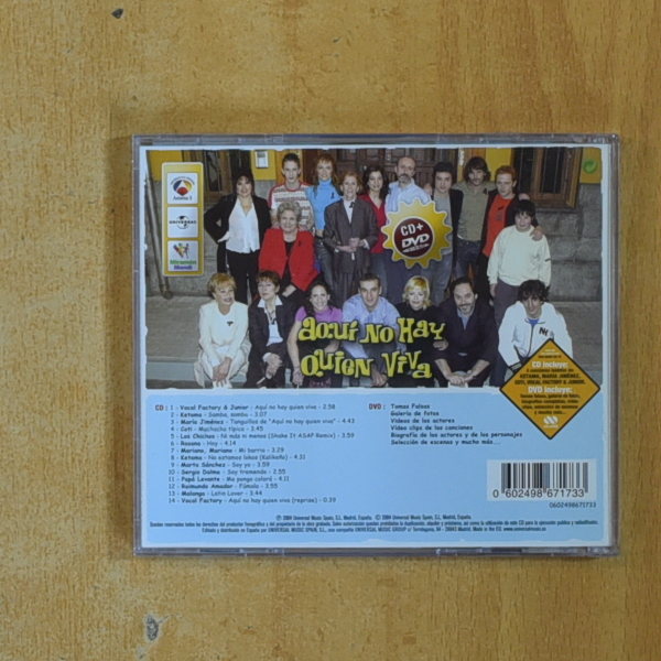 VARIOS - AQUI NO HAY QUIEN VIVA - CD