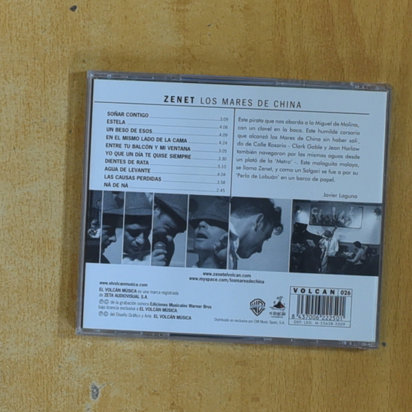 ZENET - LOS MARES DE CHINA - CD