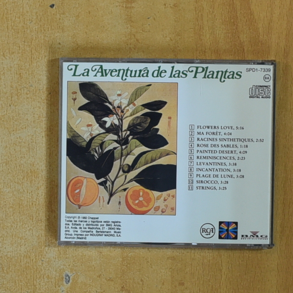 JOEL FAHERMAN - LA AVENTURA DE LAS PLANTAS - CD