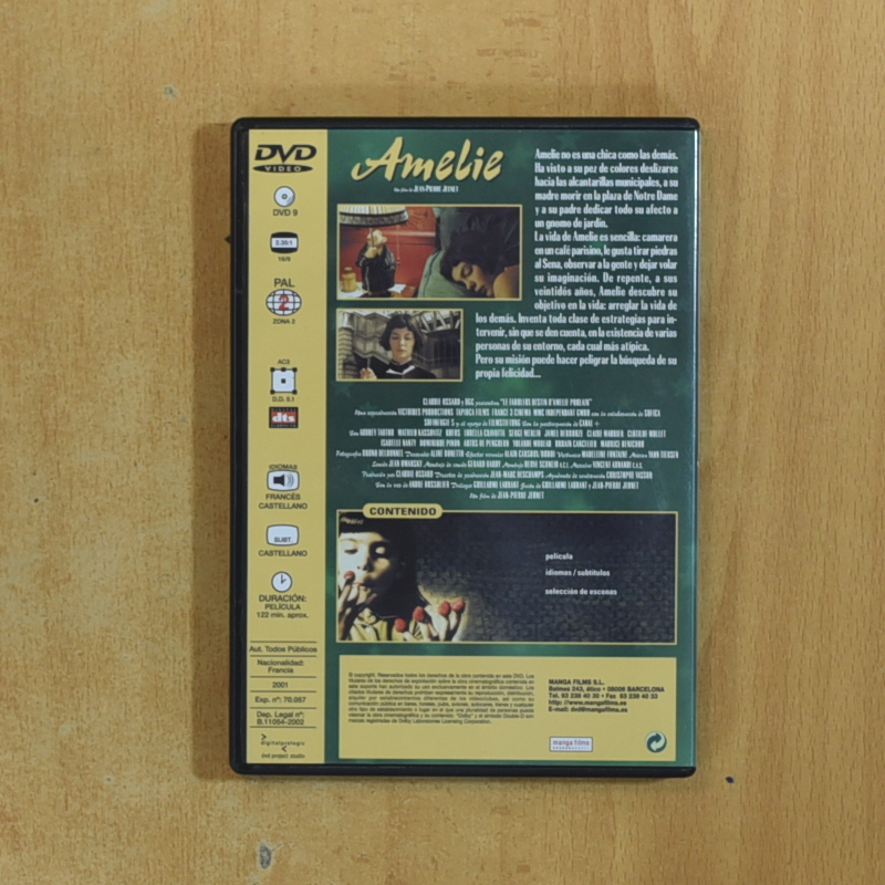 AMELIE - DVD