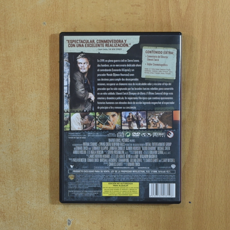 DIAMANTE DE SANGRE - DVD