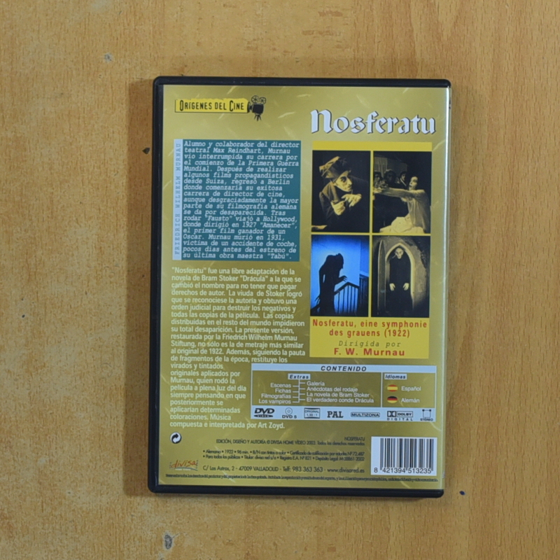 NOSFERATU - DVD