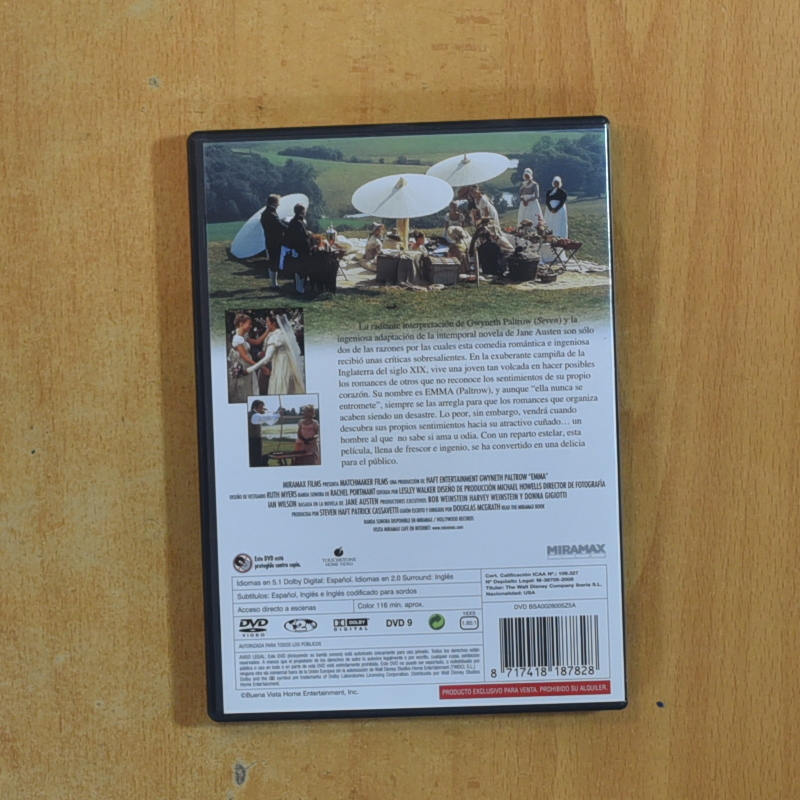 EMMA - DVD