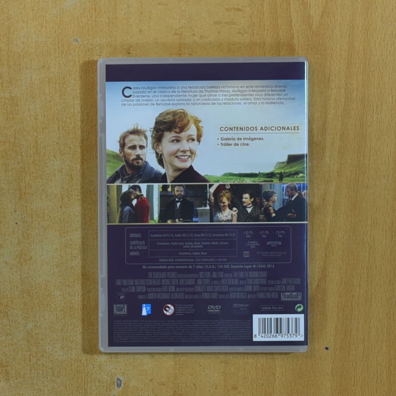 LEJOS DEL MUNDANAL RUIDO - DVD