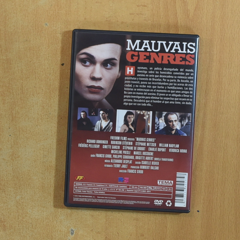 MAUVAIS GENRES - DVD