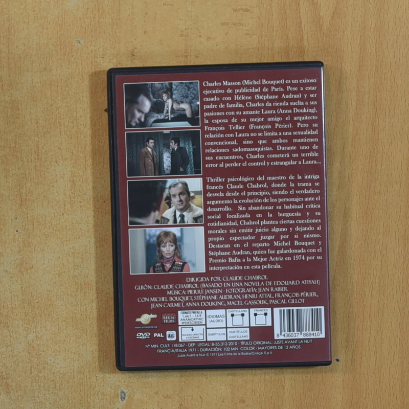 AL ANOCHECER - DVD