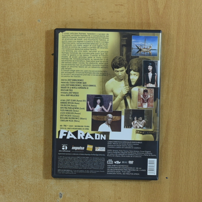 FARAON - DVD