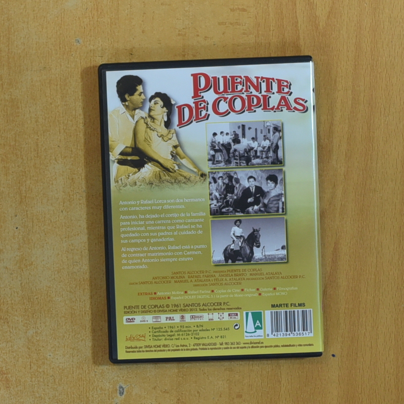 PUENTE DE COPLAS - DVD