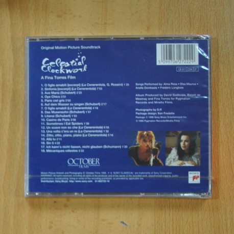VARIOUS - CELESTIAL CLOCKWORK - CD