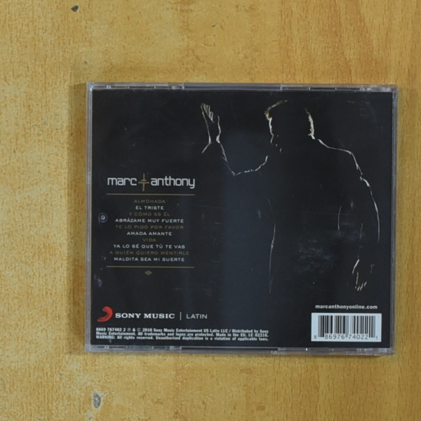 MARC ANTHONY - ICONOS - CD