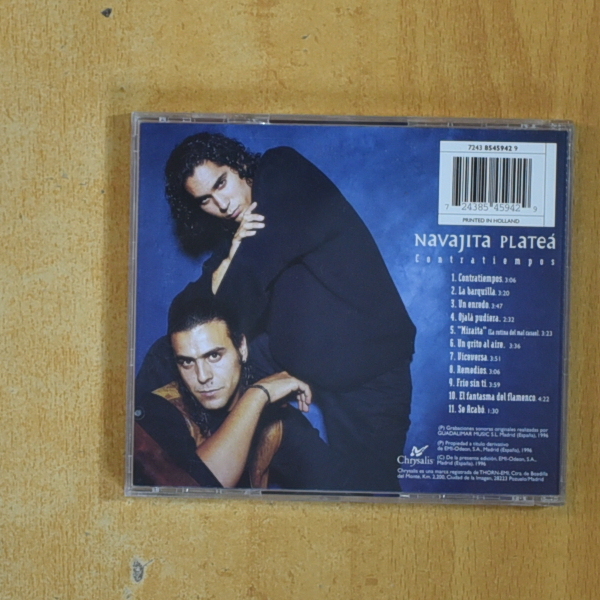 NAVAJITA PLATEA - CONTRATIEMPOS - CD