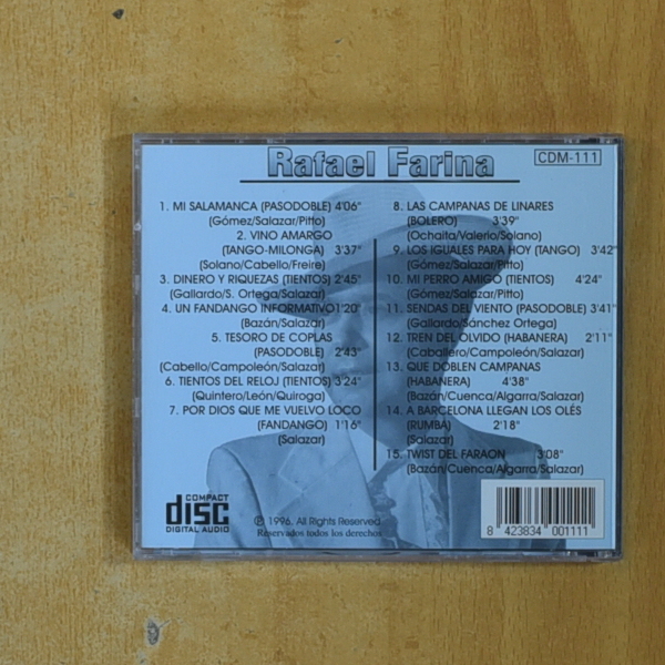 RAFAEL FARINA - RAFAEL FARINA - CD