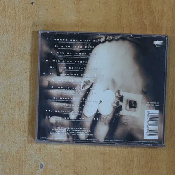ROSARIO - MUCHO POR VIVIR - CD
