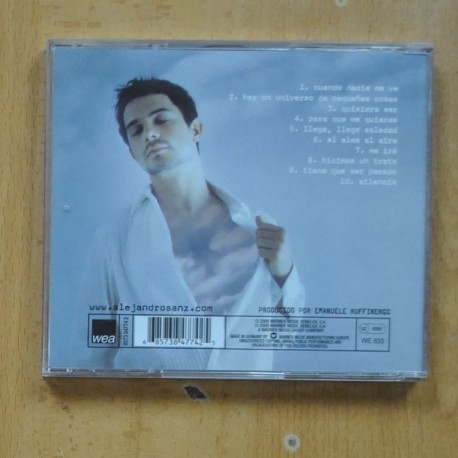 ALEJANDRO SANZ - EL ALMA AL AIRE - CD