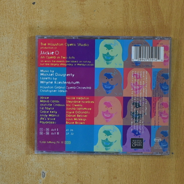 JACKIE O - THE OPERA - CD