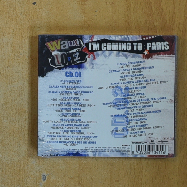 WALLY LOPEZ - IM COMING TO PARIS - CD
