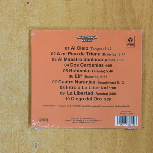 KEREM - CUATRO NARANJAS - CD