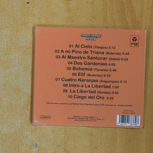 KEREM - CUATRO NARANJAS - CD