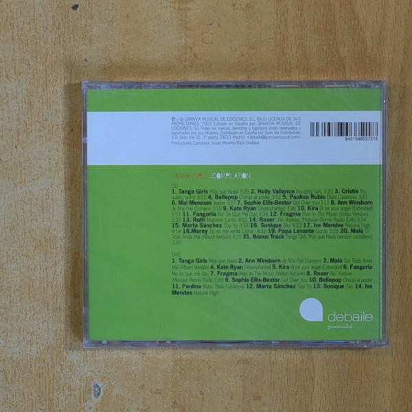 VARIOS - TANGA GIRLS COMPILATION - CD