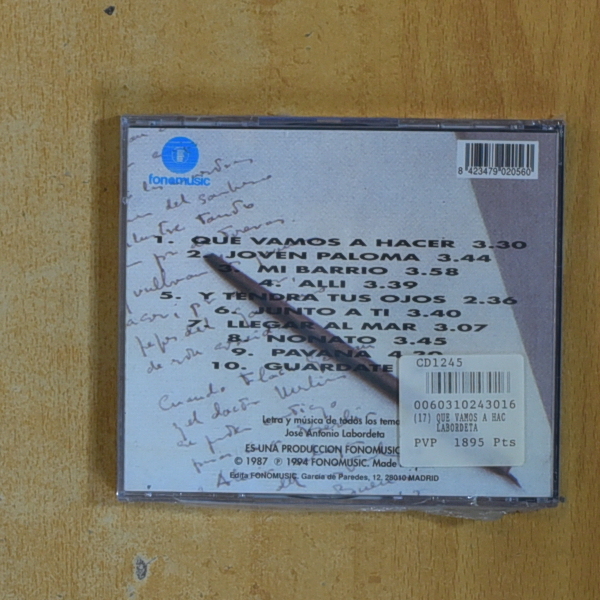 LABORDETA - QUE VAMOS A HACER - CD