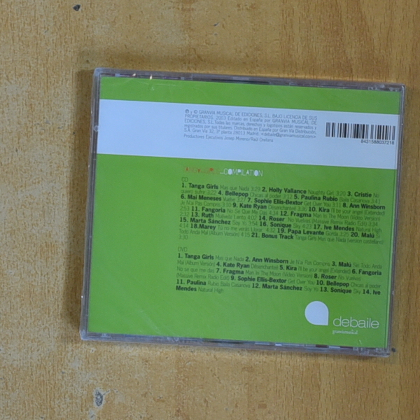 VARIOS - TANGA GIRLS COMPILATION - CD