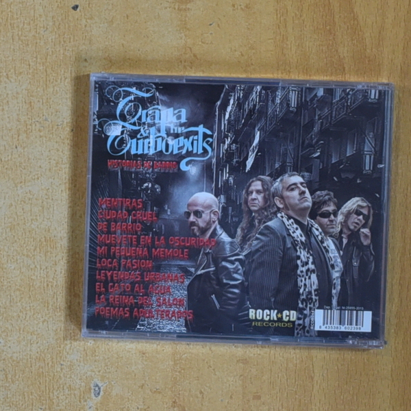 TRAPA & THE TURBOEXITS - HISTORIAS DE BARRIO - CD