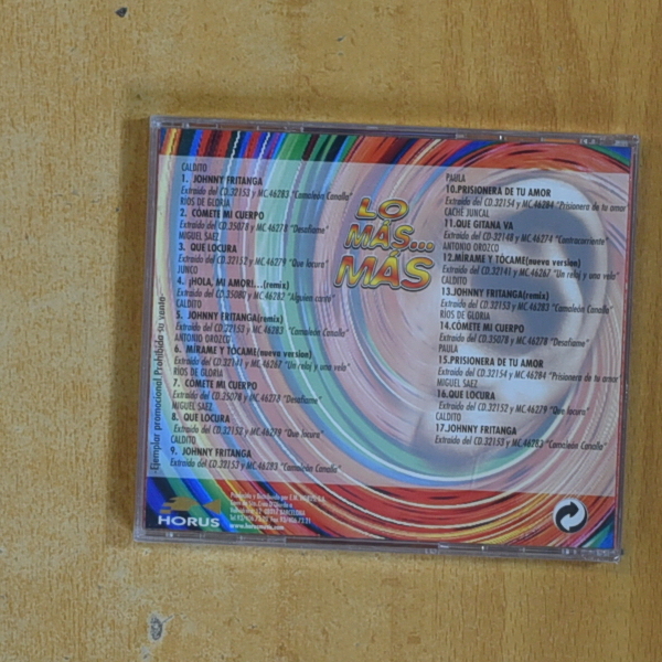 VARIOS - LO MAS MAS - CD