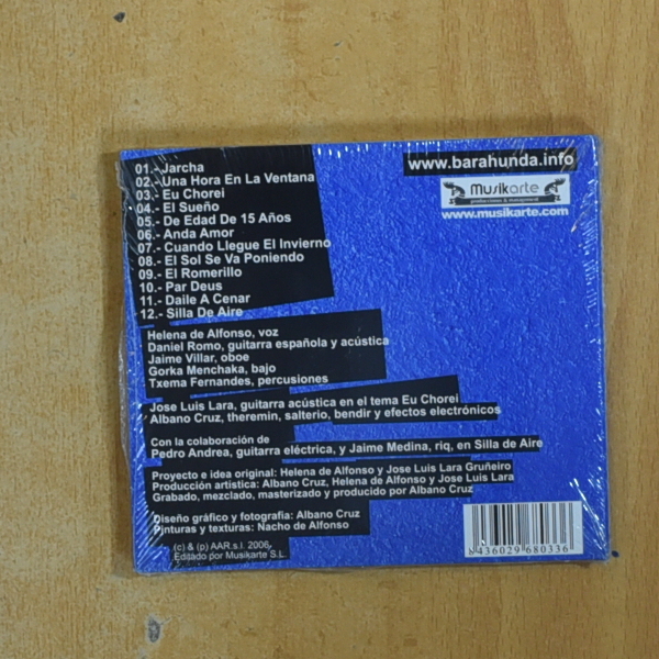 BARAHUNDA - UNA HORA EN LA VENTANA - CD