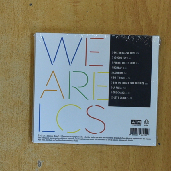 LOS COMING SON - WE ARE LCS - CD