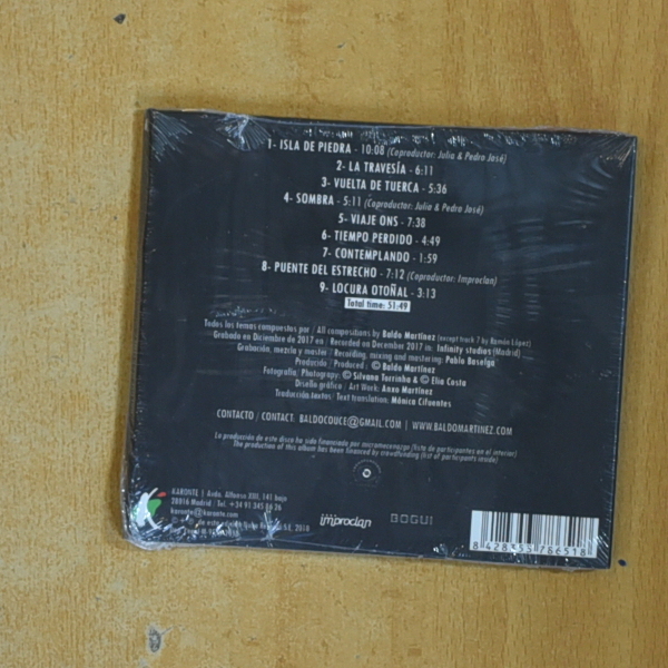 BALDO MARTINEZ - CUARTETO EUROPA - CD