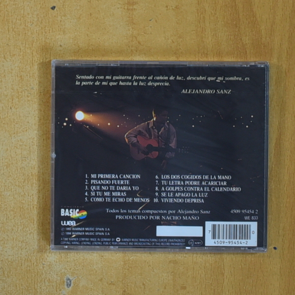 ALEJANDRO SANZ - BASICO - CD