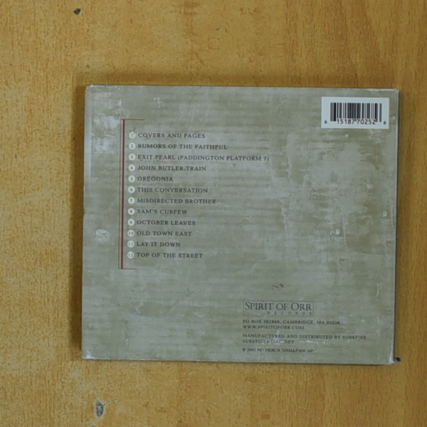 MOVIOLA - RUMORS OF THE FAITHFUL - CD